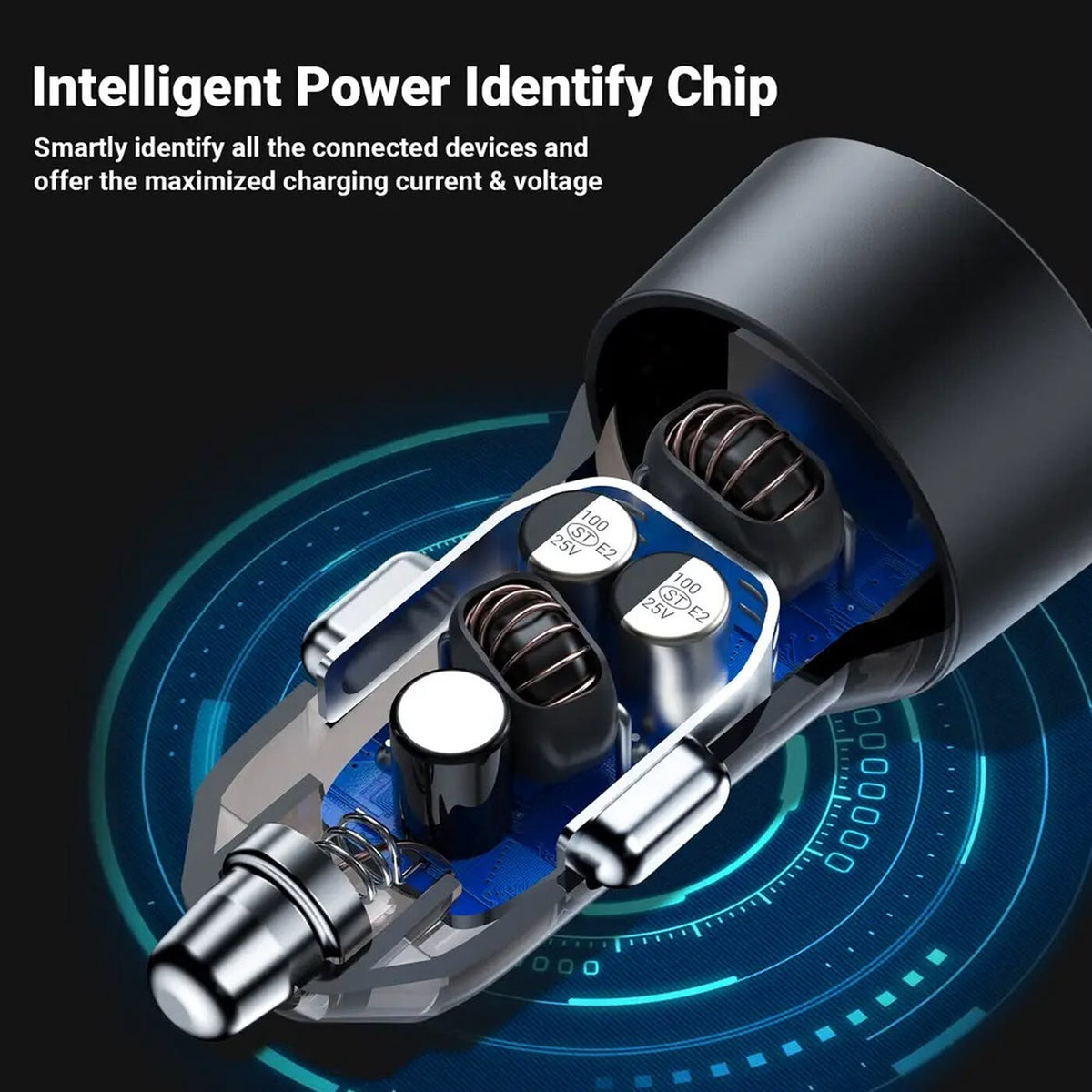 ACEFAST B12 60W Dual Port Car Charger  USB