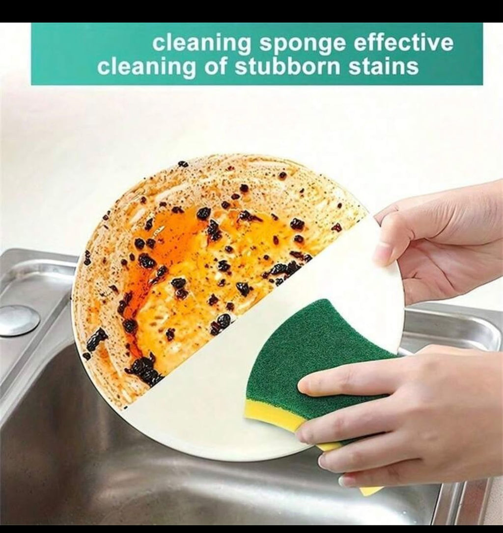 High Absorbency Double sided Sponge Magic Cleaning