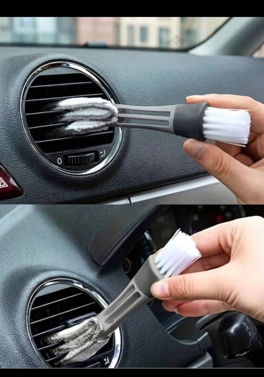 Car Air Vent Cleaning Brush Soft Bristle Interior Duster